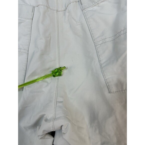 Burton Women’s Size Medium Ivory/Tan Water Resistant Ski Snowboarding Pants - Picture 7 of 12